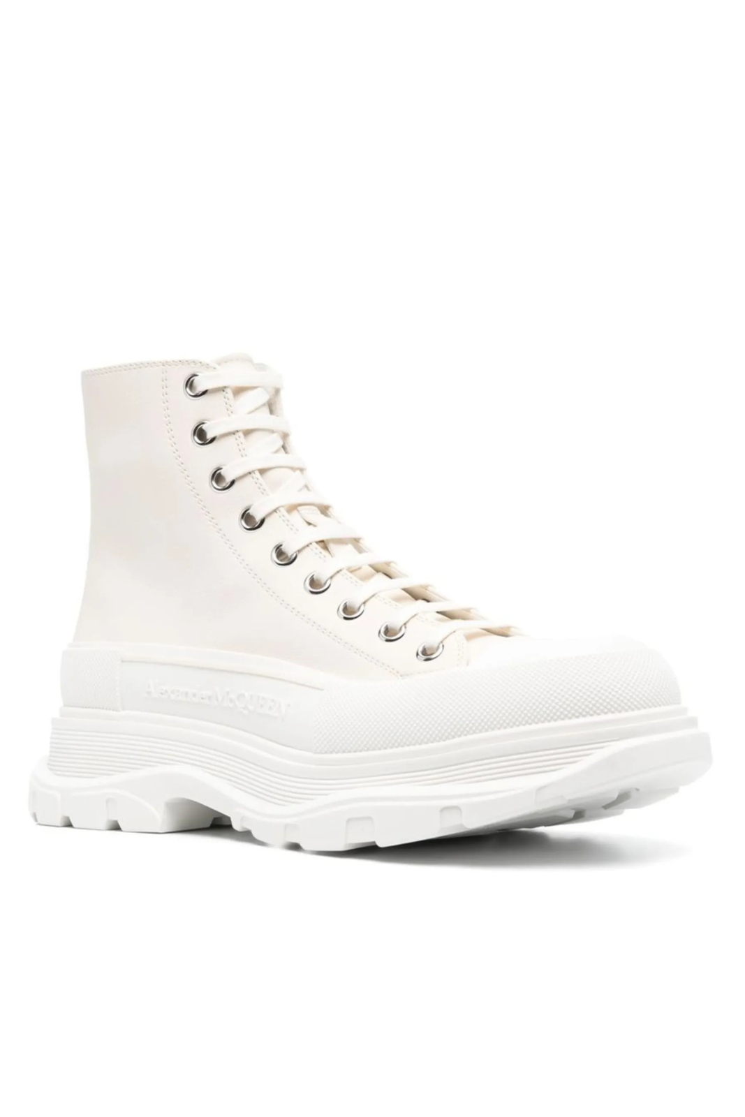 Alexander McQueen Дамски спринт бегач бяло черно