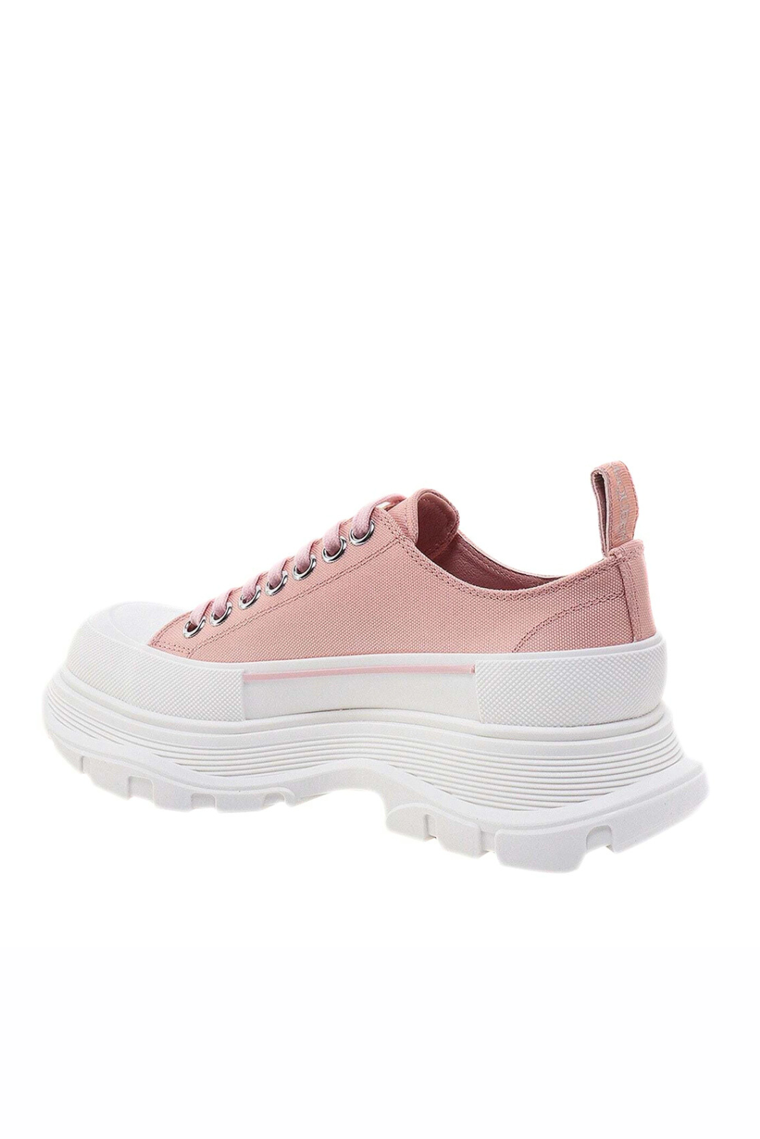 Alexander McQueen Tread Slick White Pink Womens