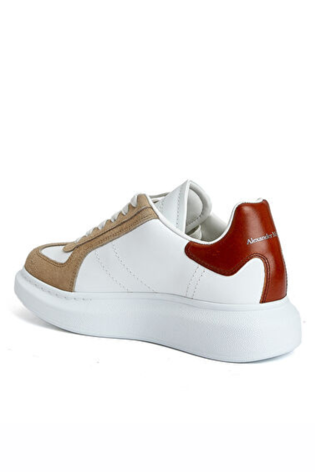 Alexander McQueen Sneakers Oversized Retro White Sand Red