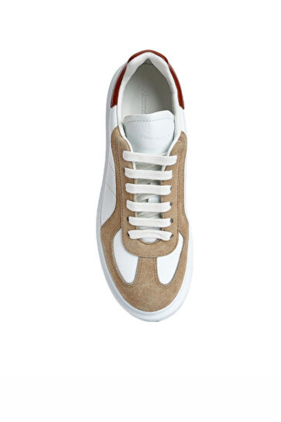 Alexander McQueen Sneakers Oversized Retro White Sand Red