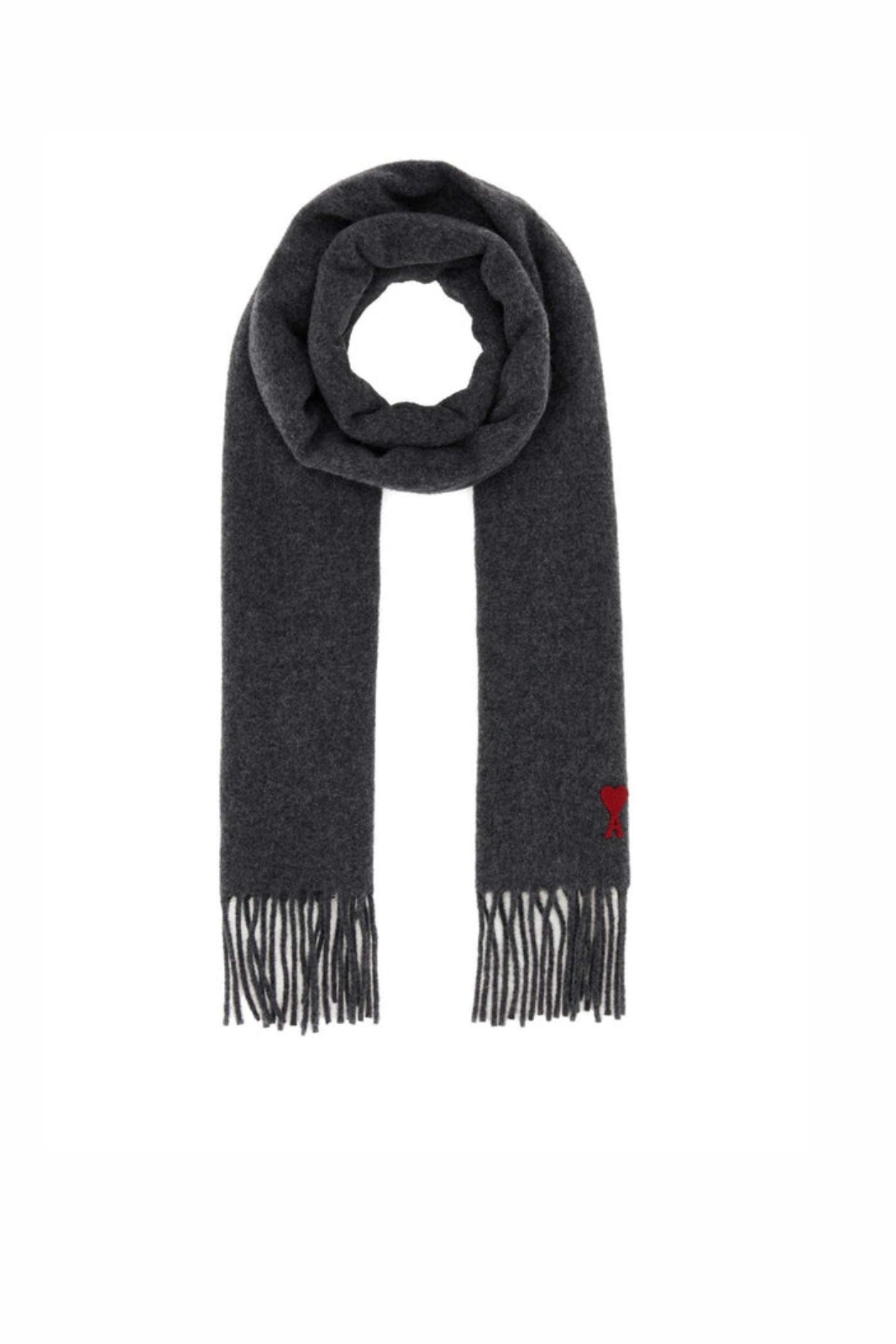 Ami Grey Wool Mufflers