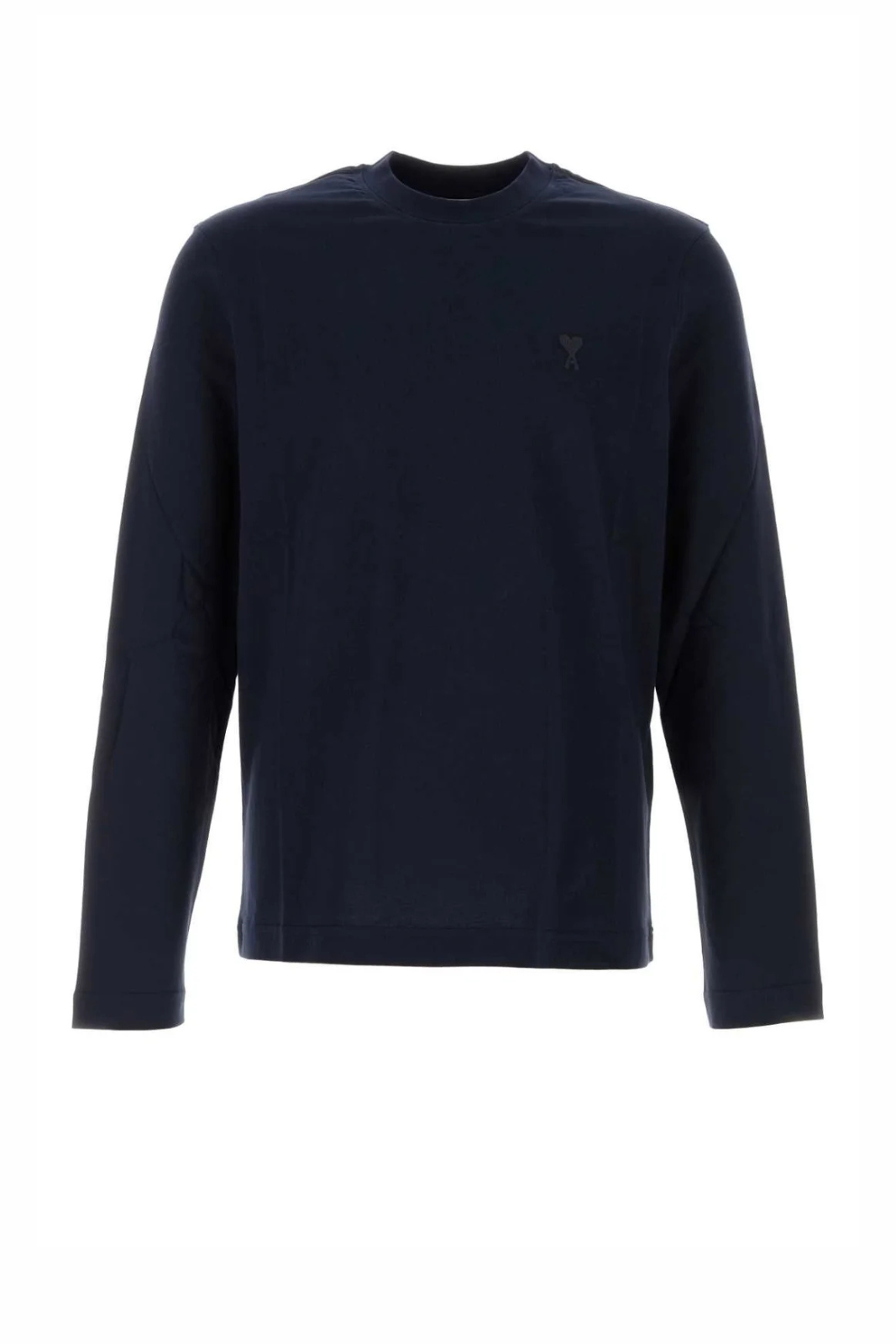 Тъмносиня плетена жилетка Ami Paris Ami de Coeur