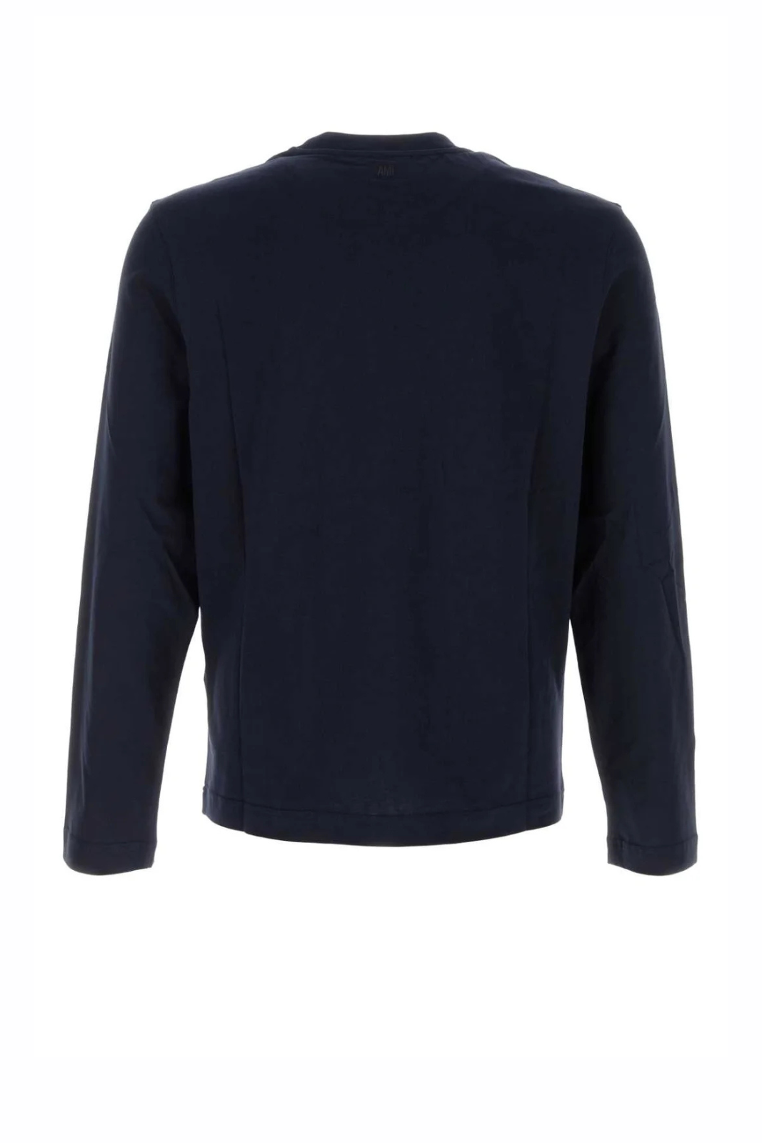 Тъмносиня плетена жилетка Ami Paris Ami de Coeur