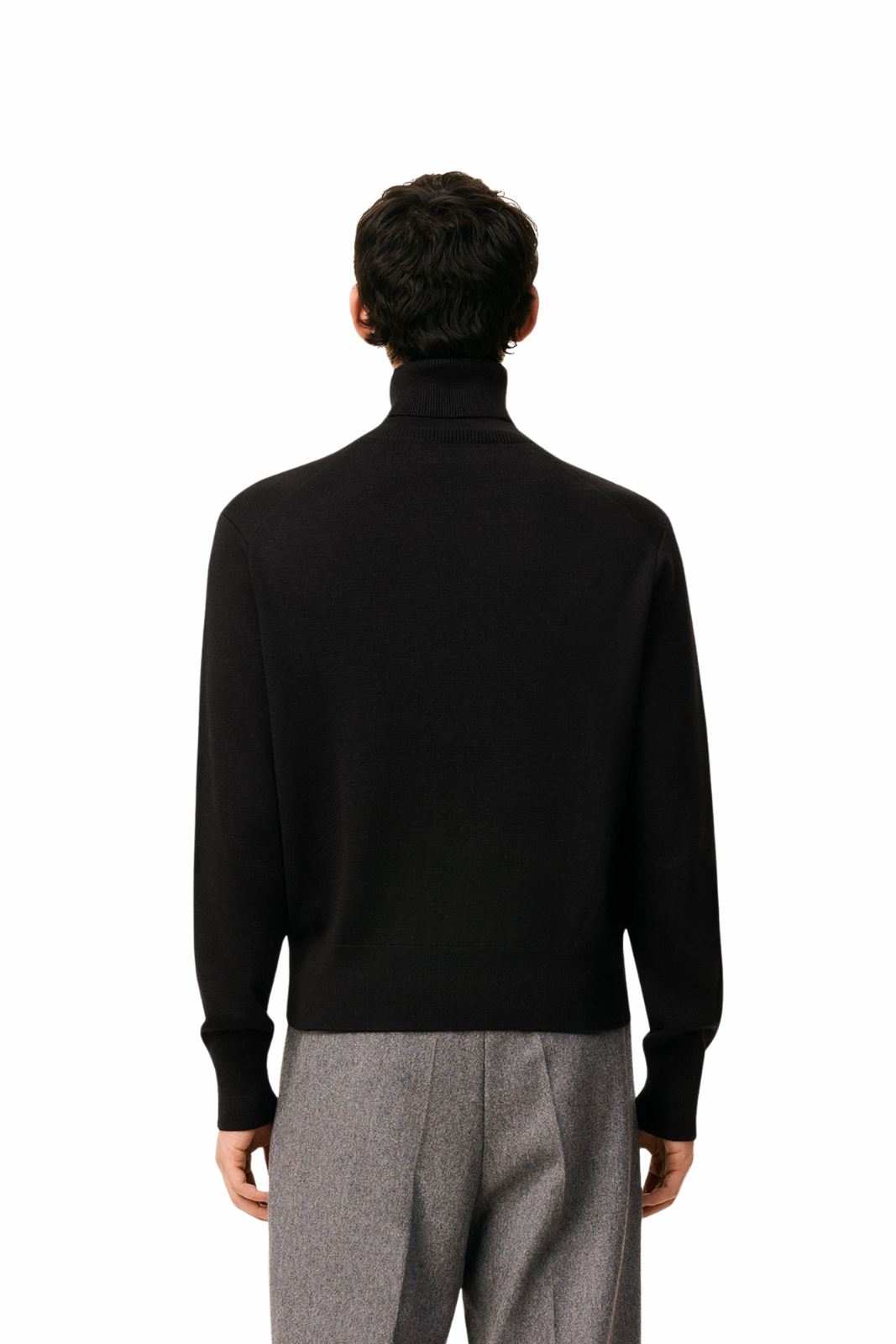 Ami Paris Ami de Coeur turtleneck black sweater