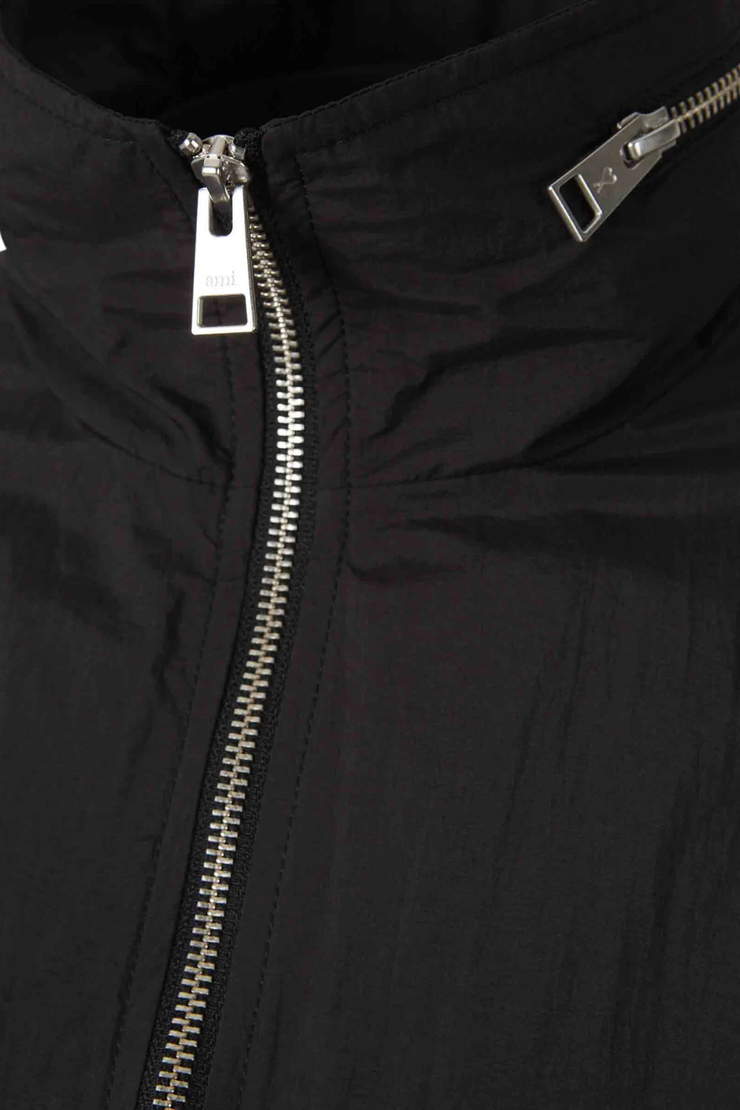 Ami Paris Ami de Coeur windbreaker Black