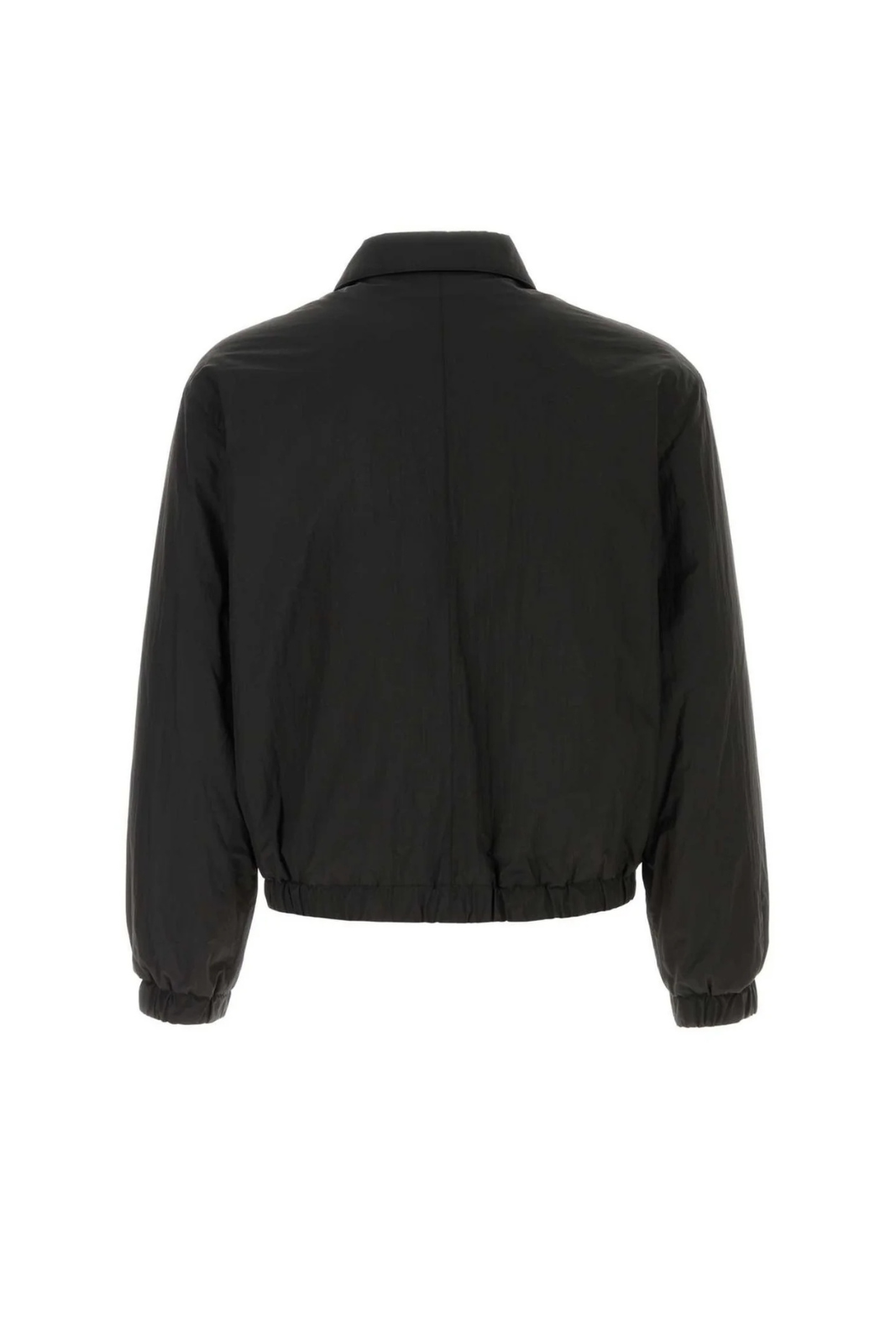 Ami Paris Ami de Coeur Zip-Up Bomber Jacket Black