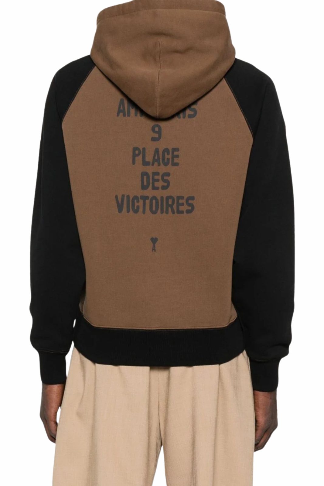 Тъмносиня плетена жилетка Ami Paris Ami de Coeur