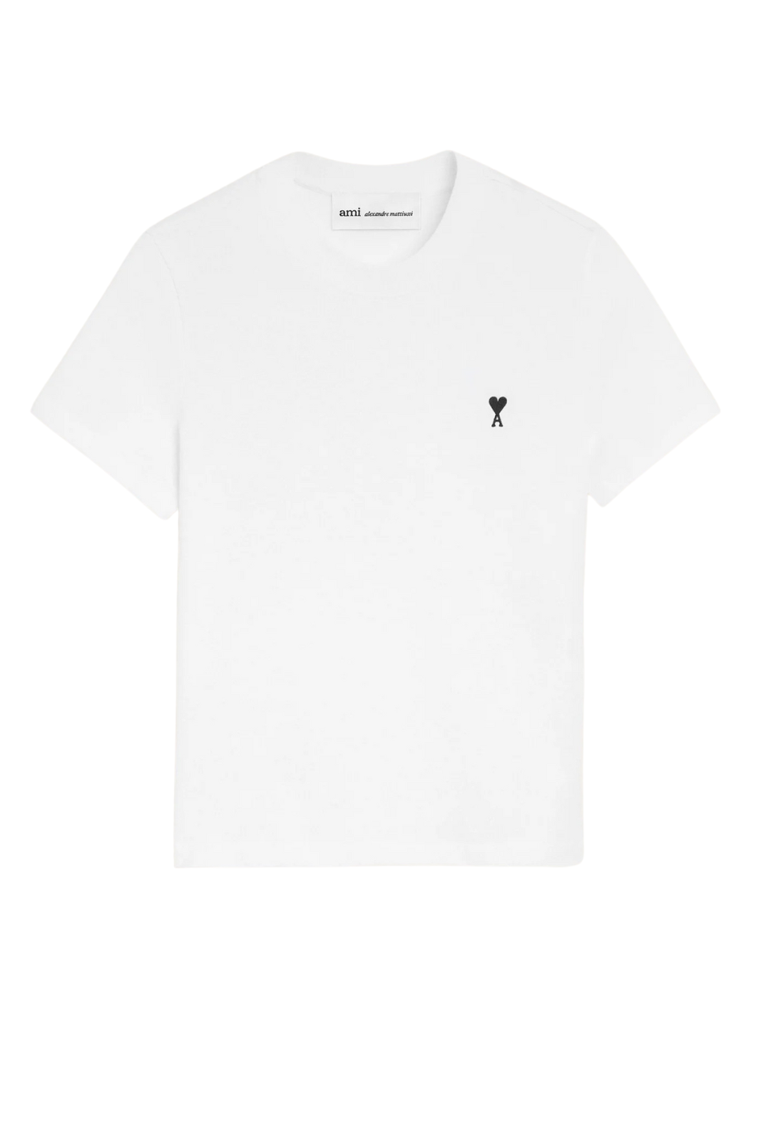 Черна унисекс тениска Ami Paris De Coeur