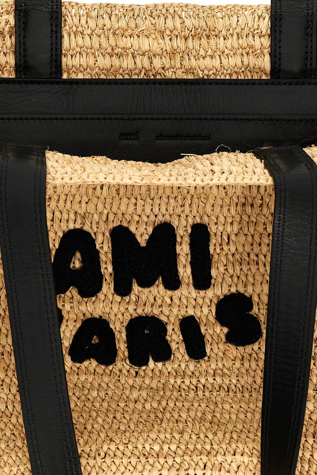Ami Paris shopping Tote bag