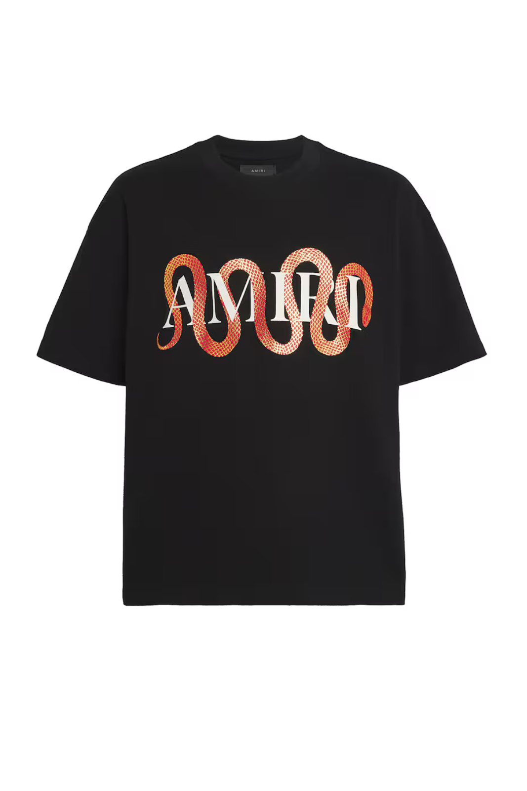 Памучна тениска Amiri с лого отпред