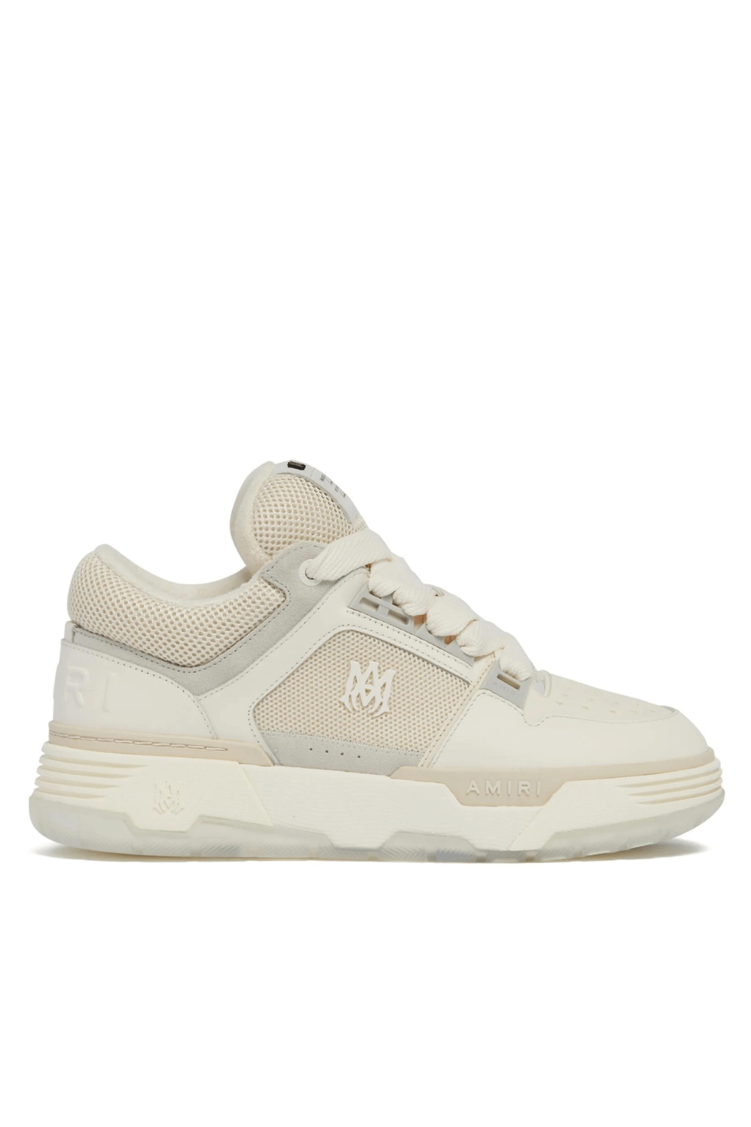 Amiri MA-1 Alabaster panelled sneakers ivory- beige