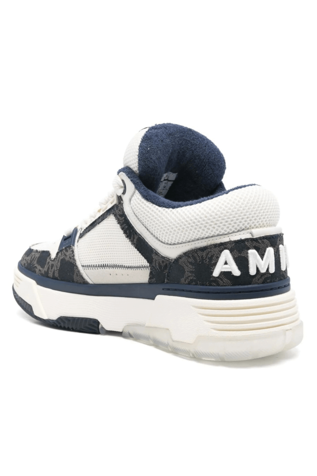 Amiri Quad MA1 Man Sneakers white blue