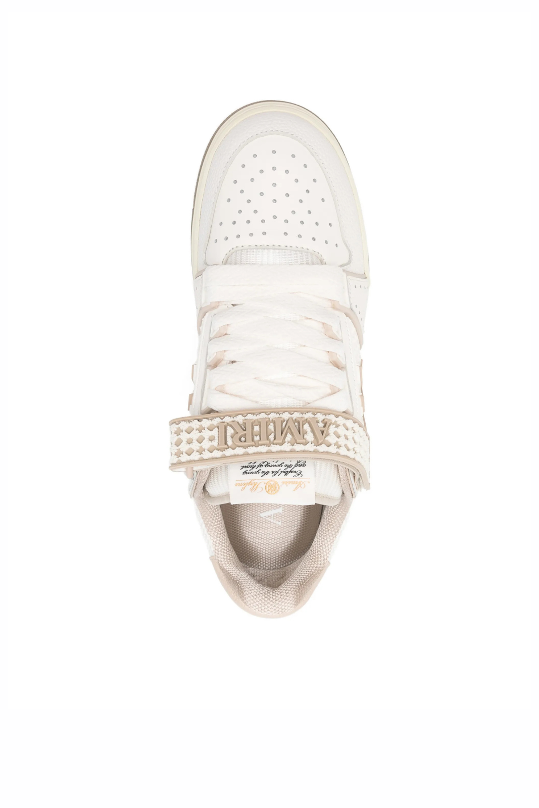 Amiri MA Skyline logo sneakers beige