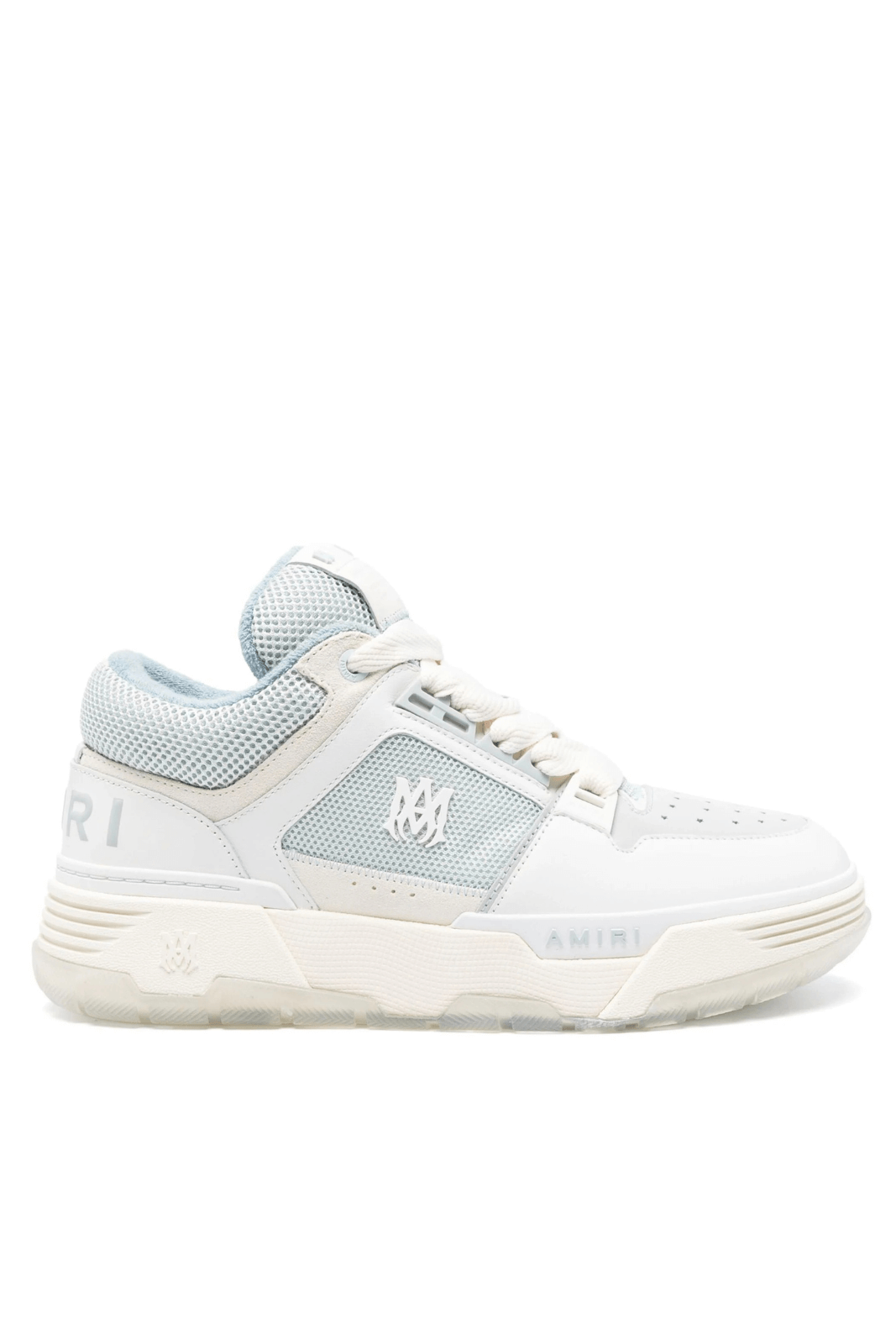 Amiri MA-1 White Baby Blue Ice Man Sneakers