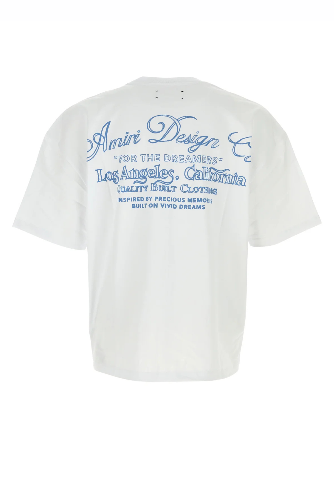 Amiri White cotton oversize t-shirt
