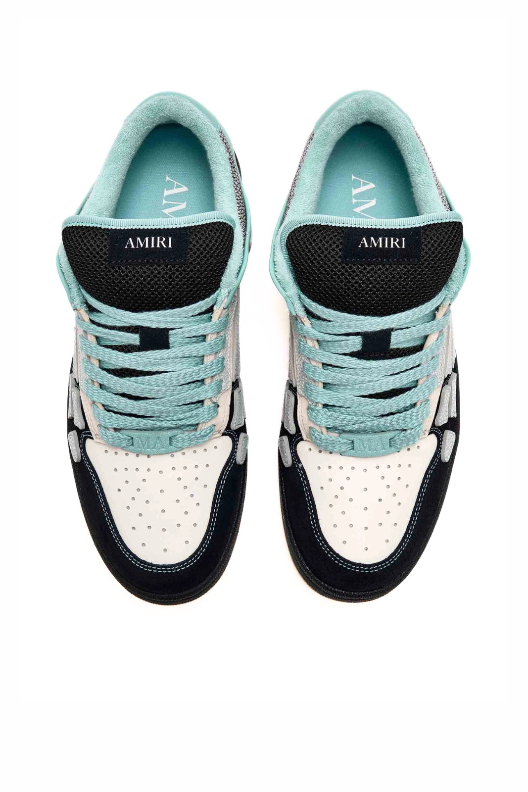 Amiri Skel low-top sneakers Black White Blue