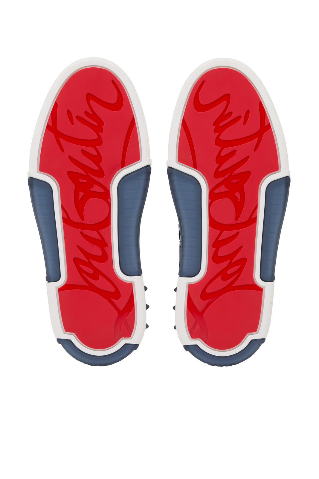 Christian Louboutin Astrocool Zaffiro Lamb Nappa Leather Sneakers for men