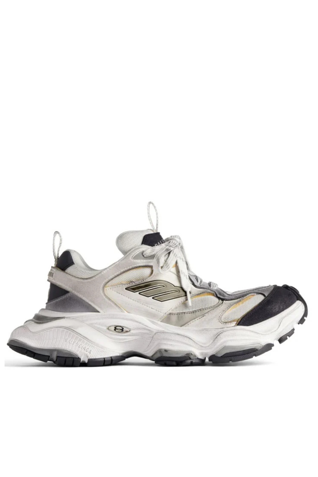 Balenciaga Cargo Sneaker White Grey