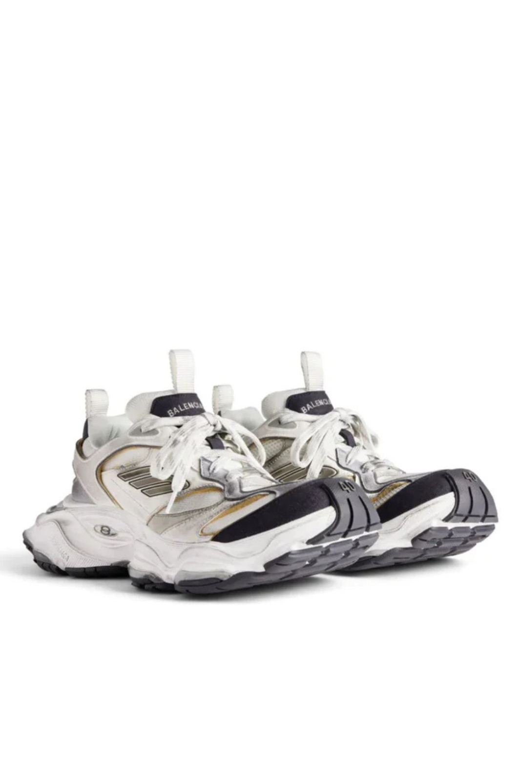 Balenciaga Cargo Sneaker White Grey