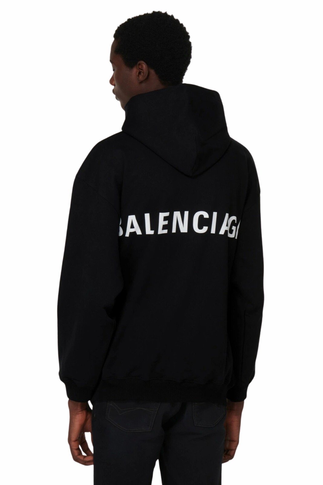 Balenciaga Clasic Cotton hoodie Black