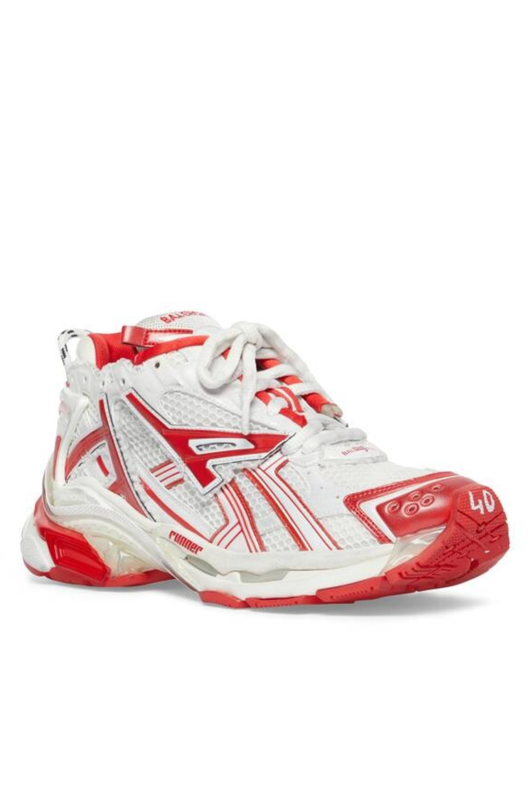 Кецове Balenciaga Triple S Sneaker „Allover Logo - White Multi“