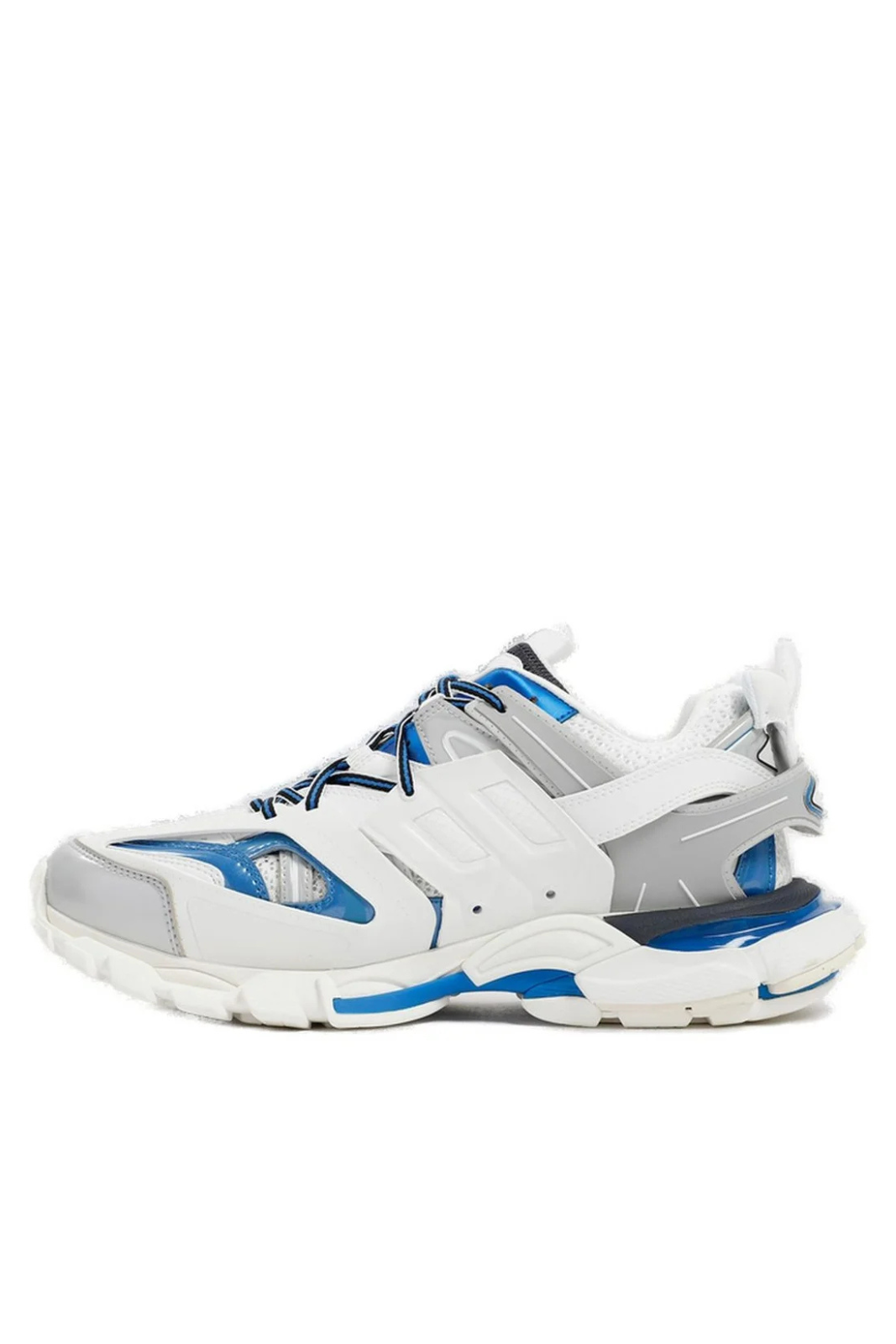  Balenciaga Mesh Track Men Trainers White Blue