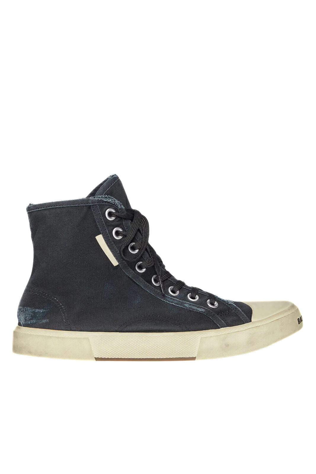 Balenciaga Paris High Destroyed - Черно-бяло