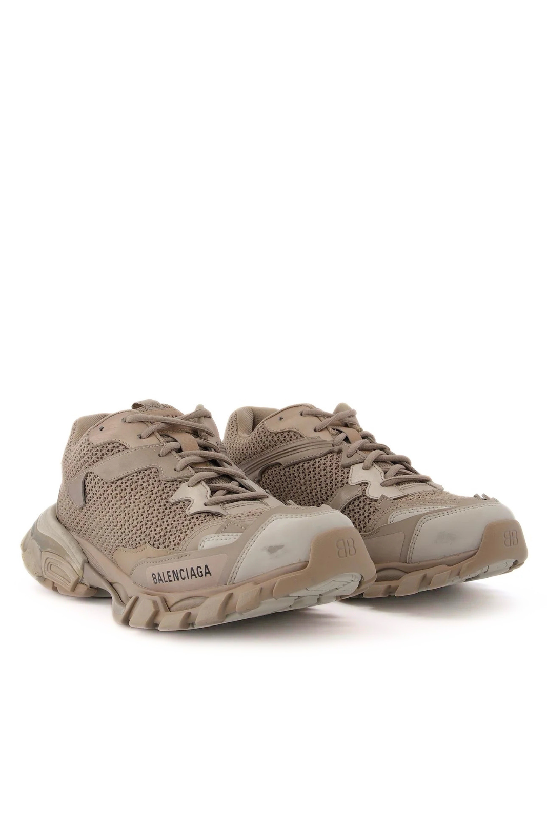 Кецове Balenciaga Triple S Sneaker „Allover Logo - White Multi“