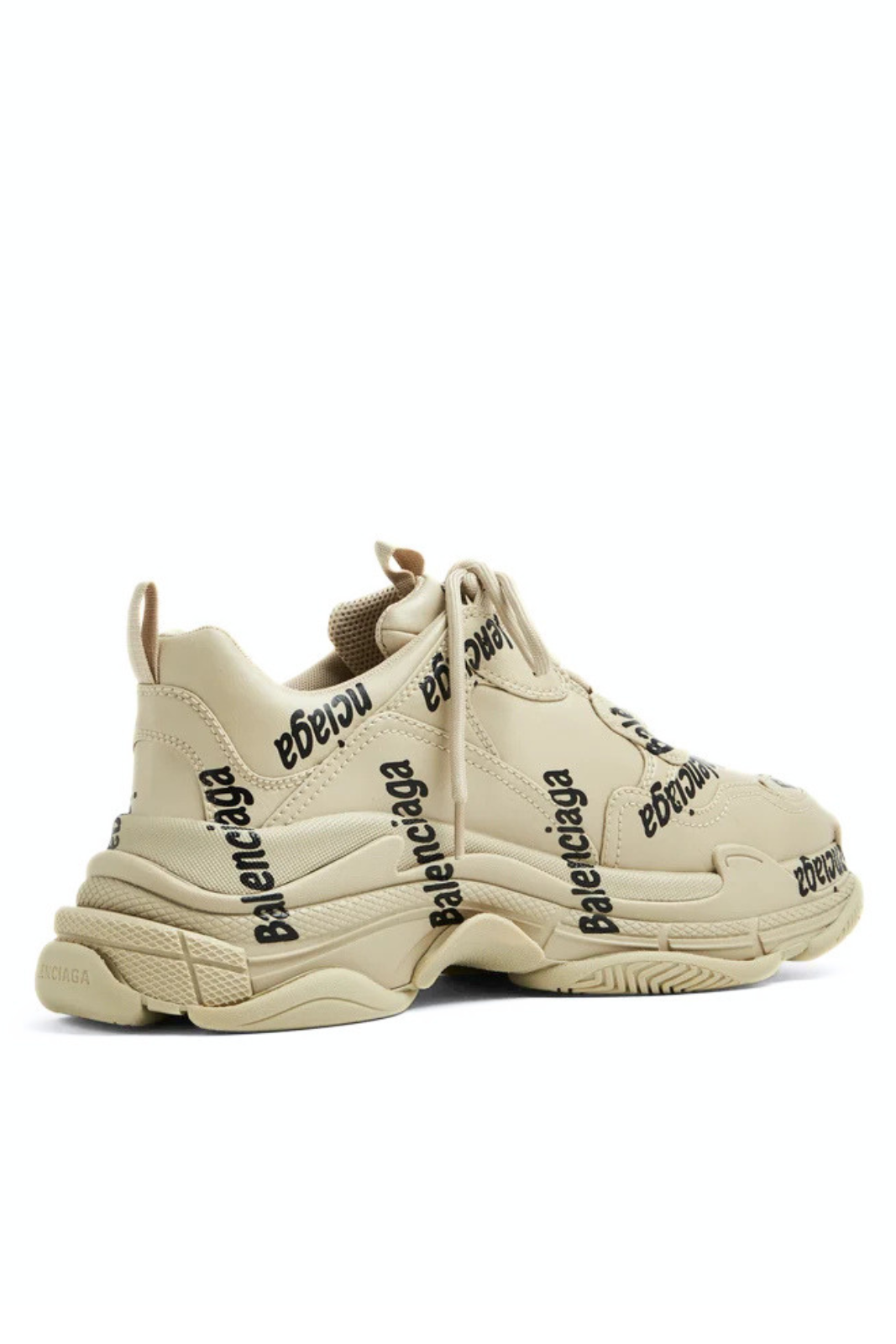 Кецове Balenciaga Triple S Sneaker „Allover Logo - White Multi“