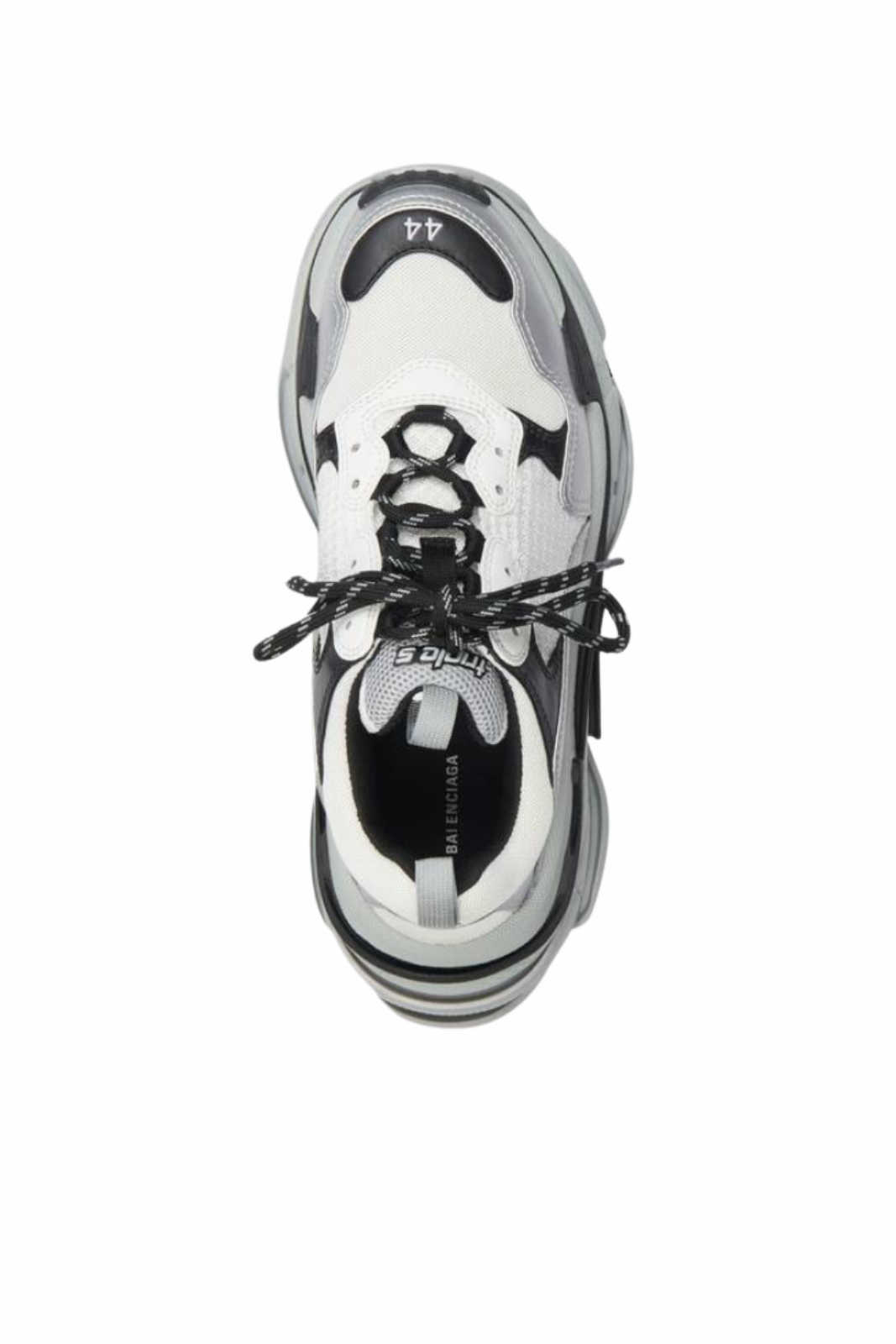 Balenciaga Triple S Grey White Sneakers