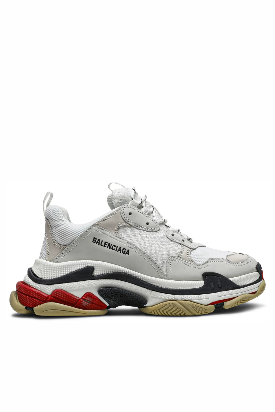 Balenciaga Triple S Sneaker White Black Red