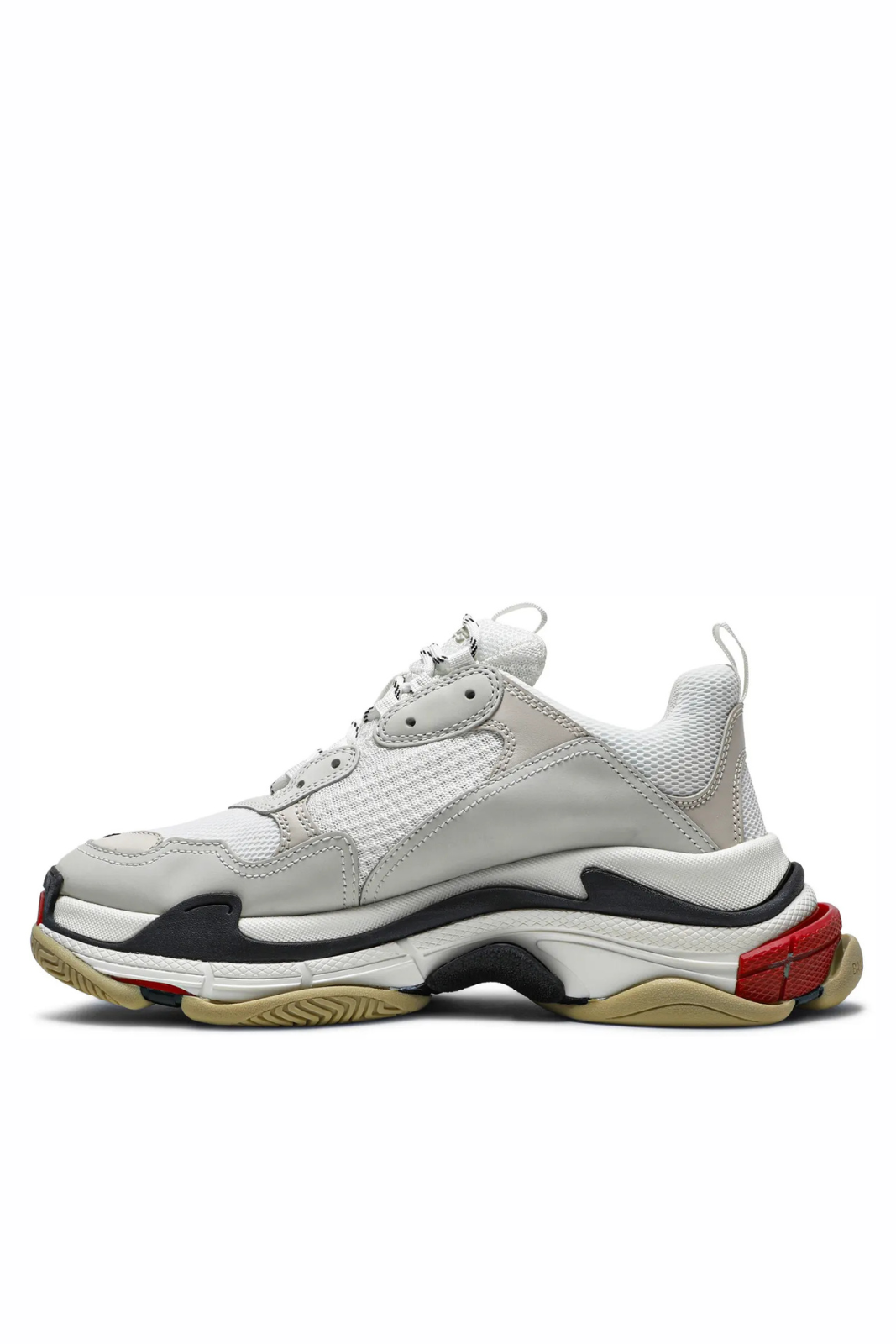 Balenciaga Triple S Sneaker White Black Red
