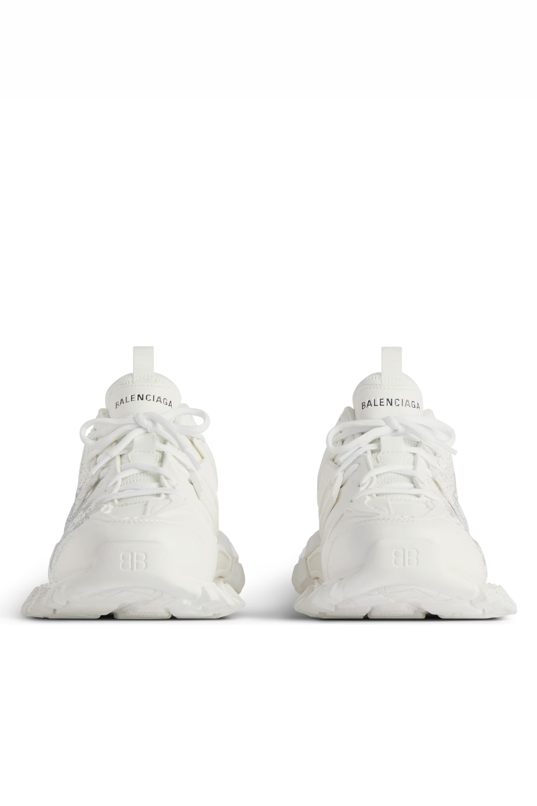 Balenciaga Women's Track Nail Polish Sneaker in White