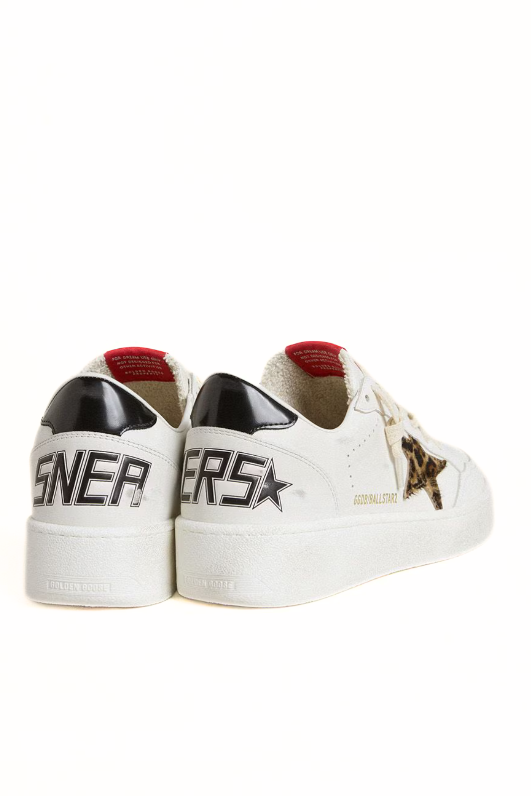 Мъжки кецове Golden Goose Super-Star с велурена звезда и синя лента за ток