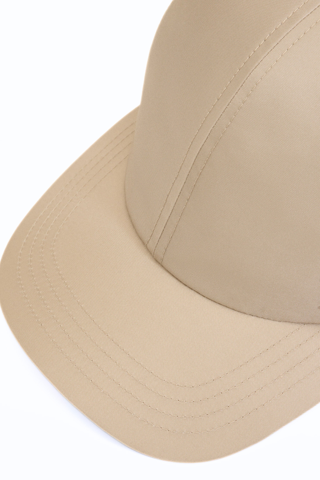 Ami Paris Beige Nylon Ami De Coeur Stud Cap