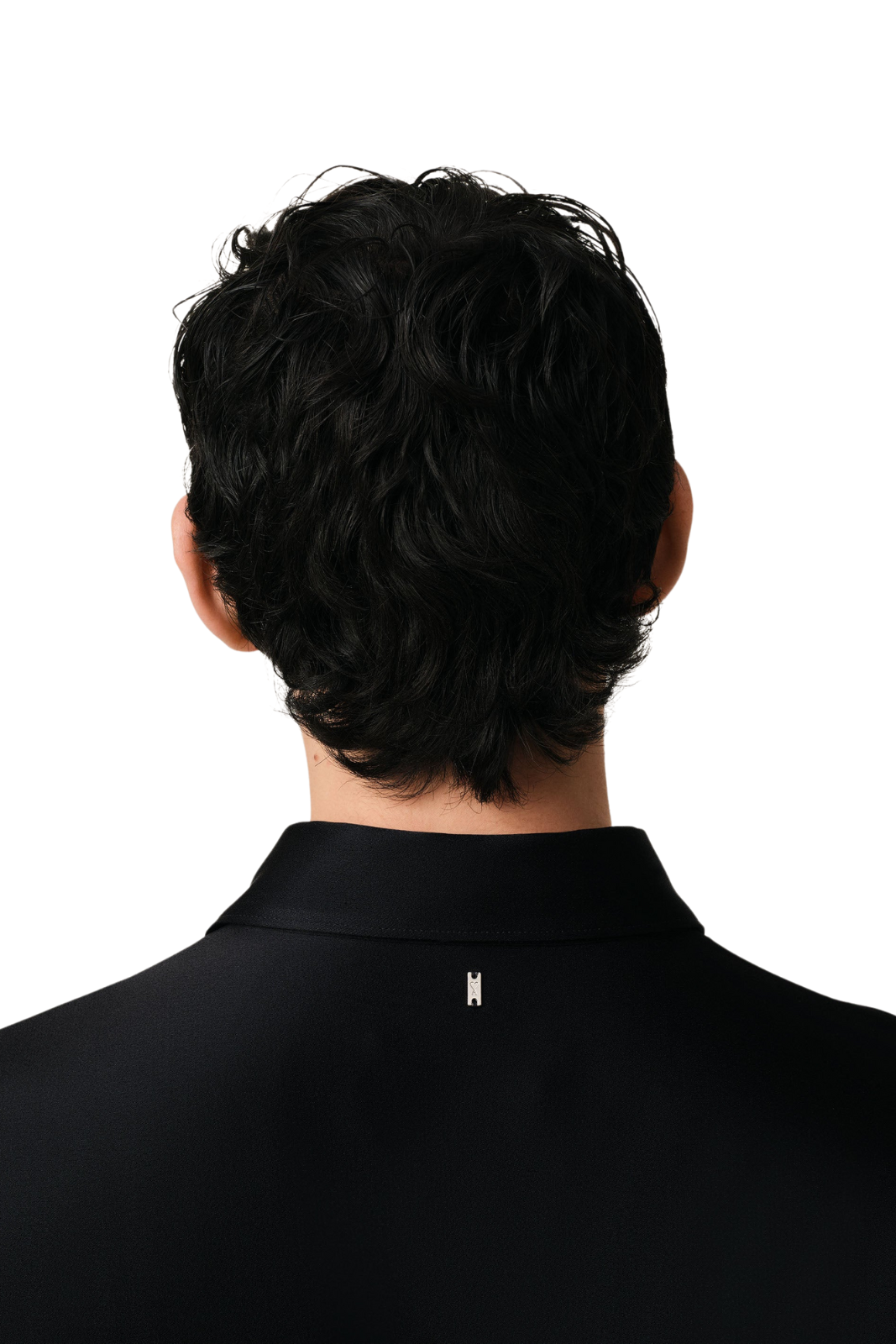 Ami Paris Black Contrasted Top Long Sleeve Shirt for men