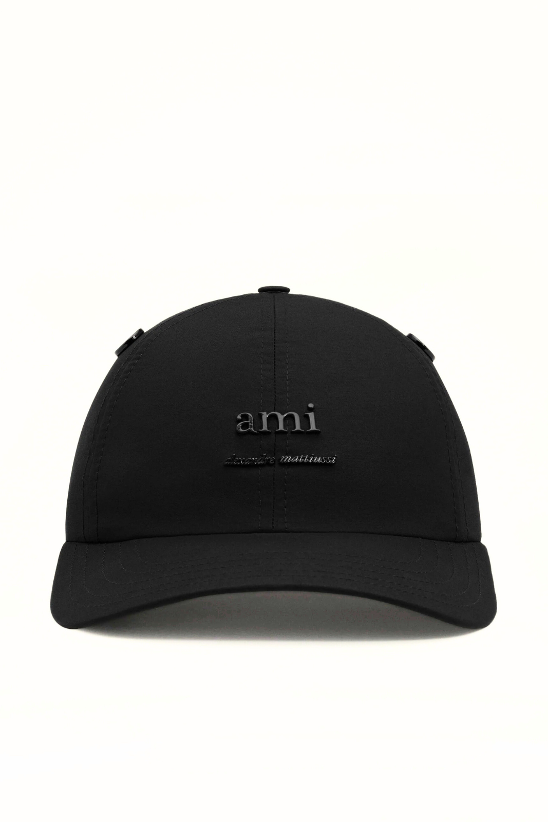 Ami Paris Black Ami Cap