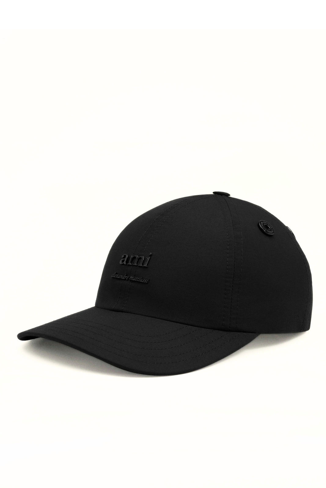Ami Paris Black Ami Cap
