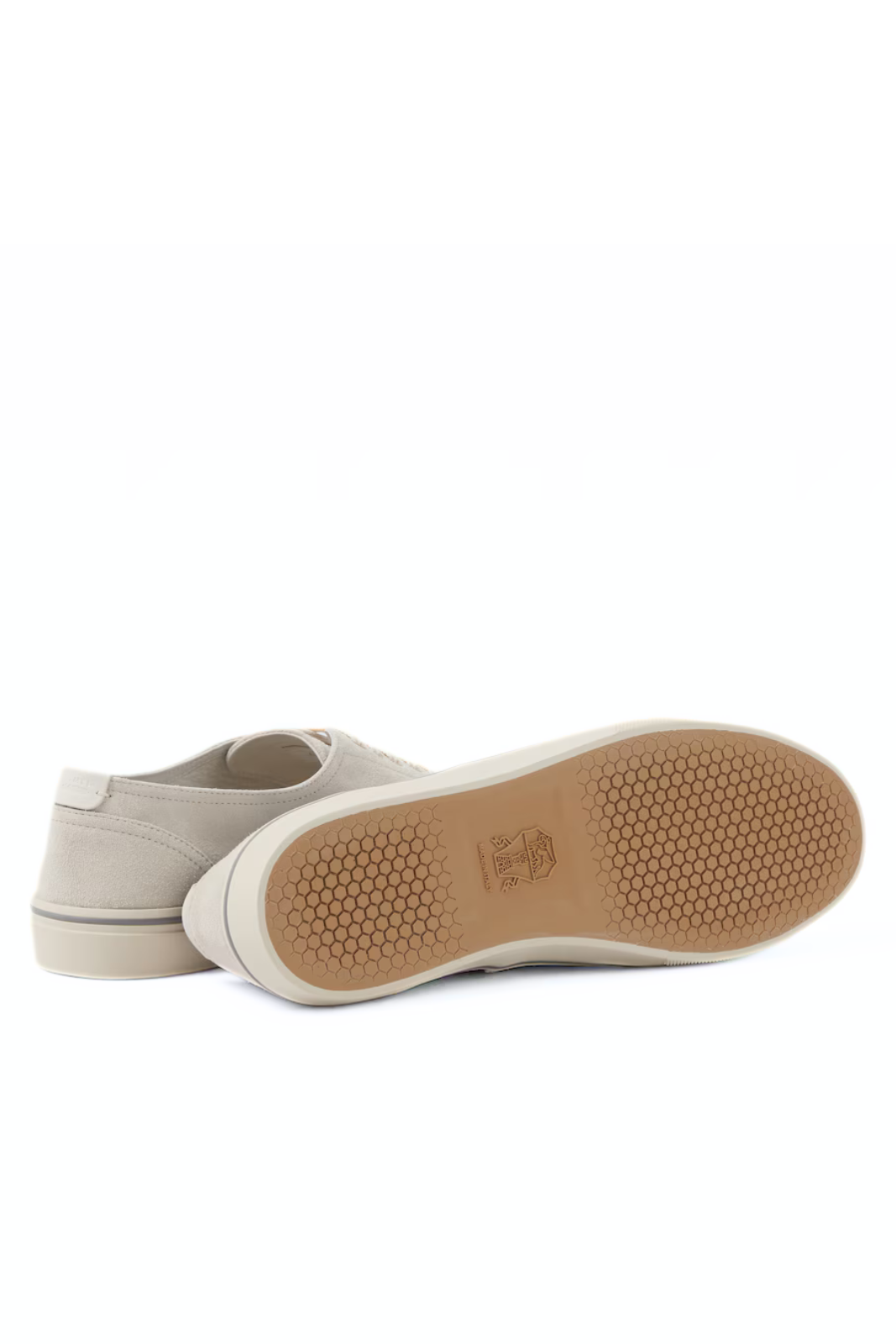 Brunello Cucinelli Suede Grey Men Sneakers