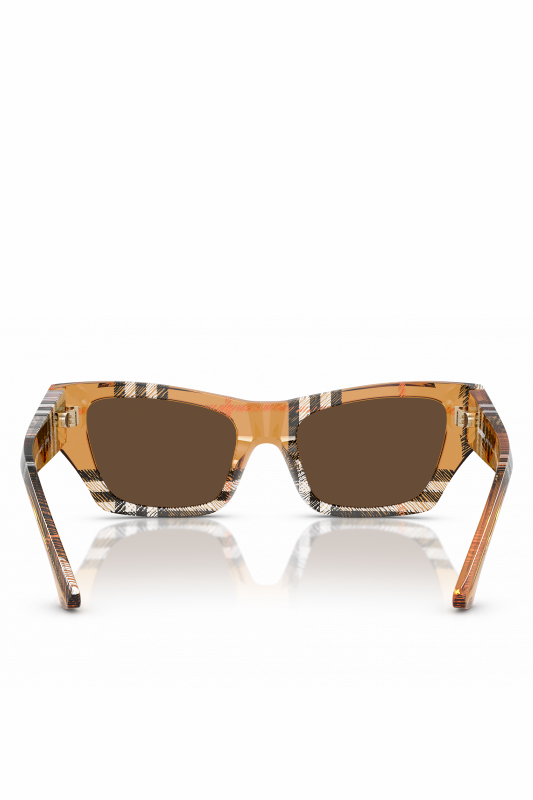 Burberry Acetate Square Cat Eye Sunglasses