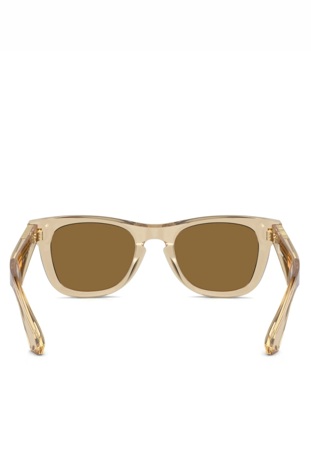Burberry Eyewear transparent-design square-frame beige sunglasses