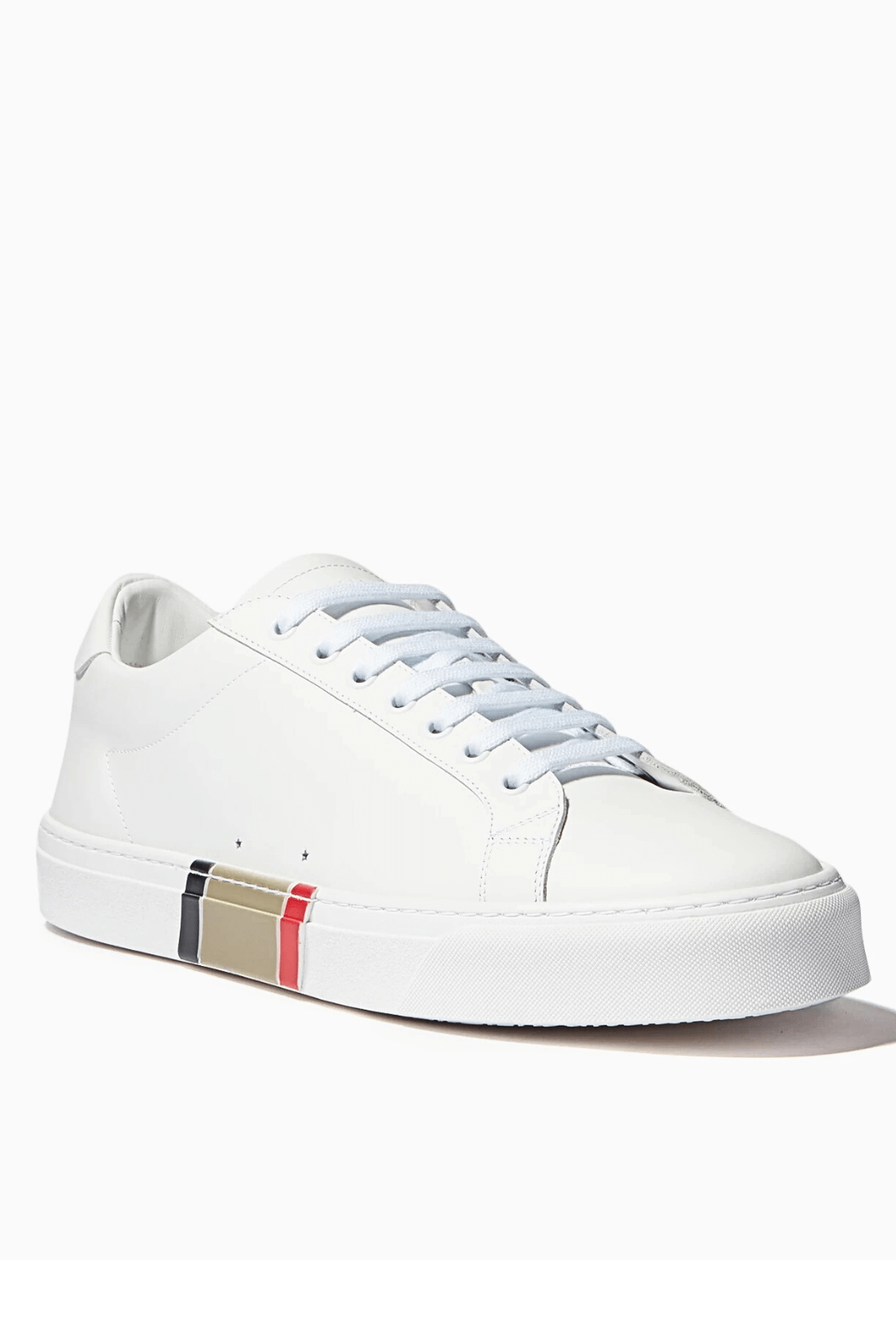 Burberry  Rangleton leather Optic White Low Top Sneakers