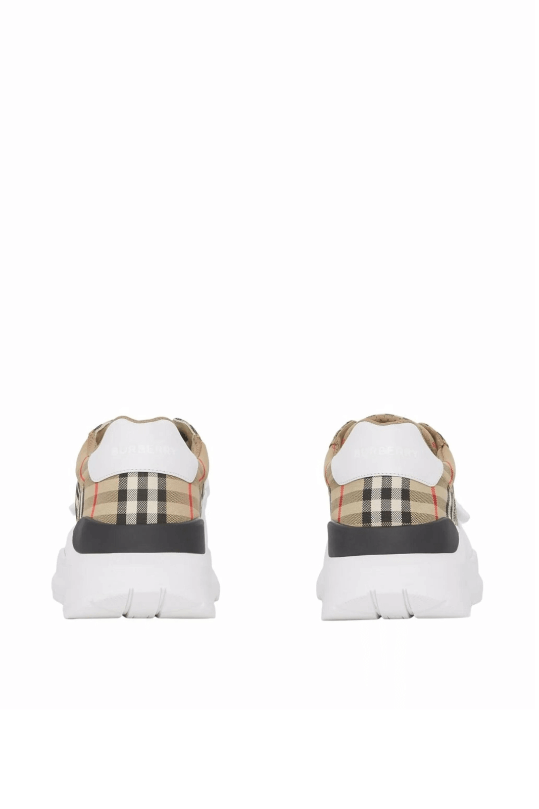 Ниски маратонки Burberry Regis на каре