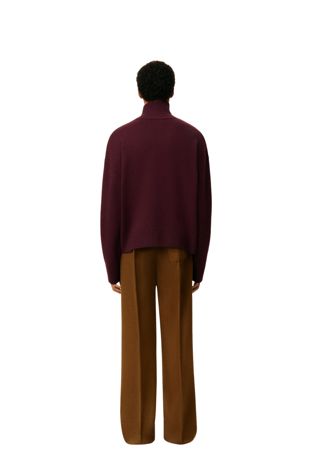 Тъмносиня плетена жилетка Ami Paris Ami de Coeur