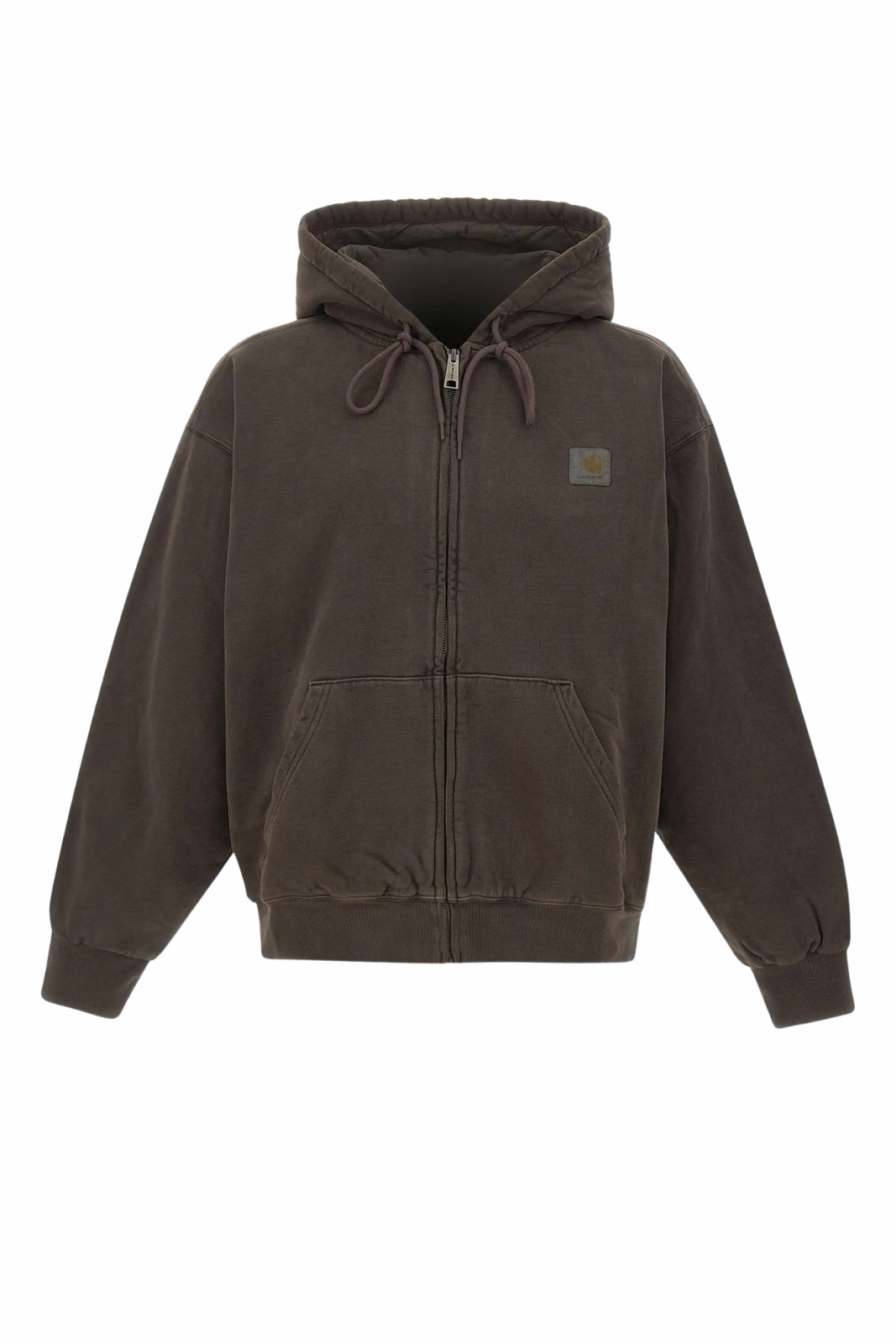 Carhartt WIP Vista ip-up hoodie Brown