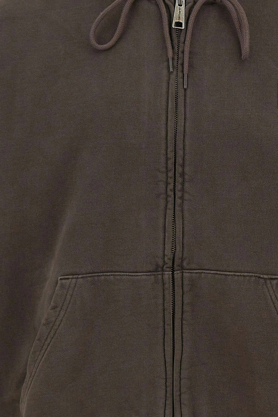 Carhartt WIP Vista ip-up hoodie Brown