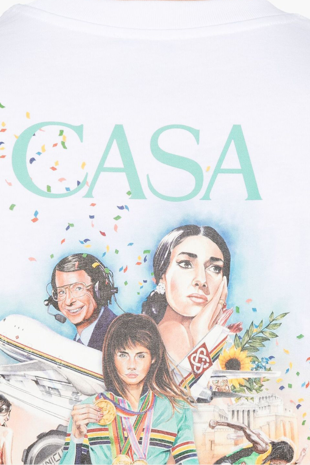 Casablanca printed Man White cotton T-shirt