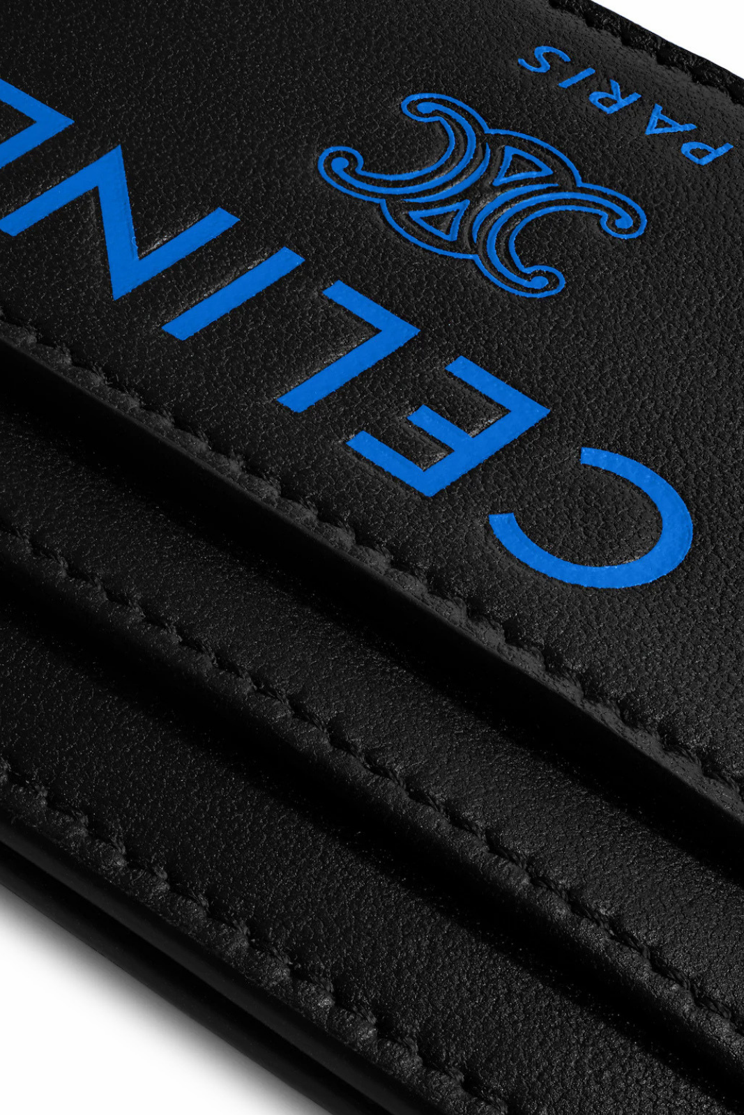 Celine Card Holder in Smooth Calfskin Black