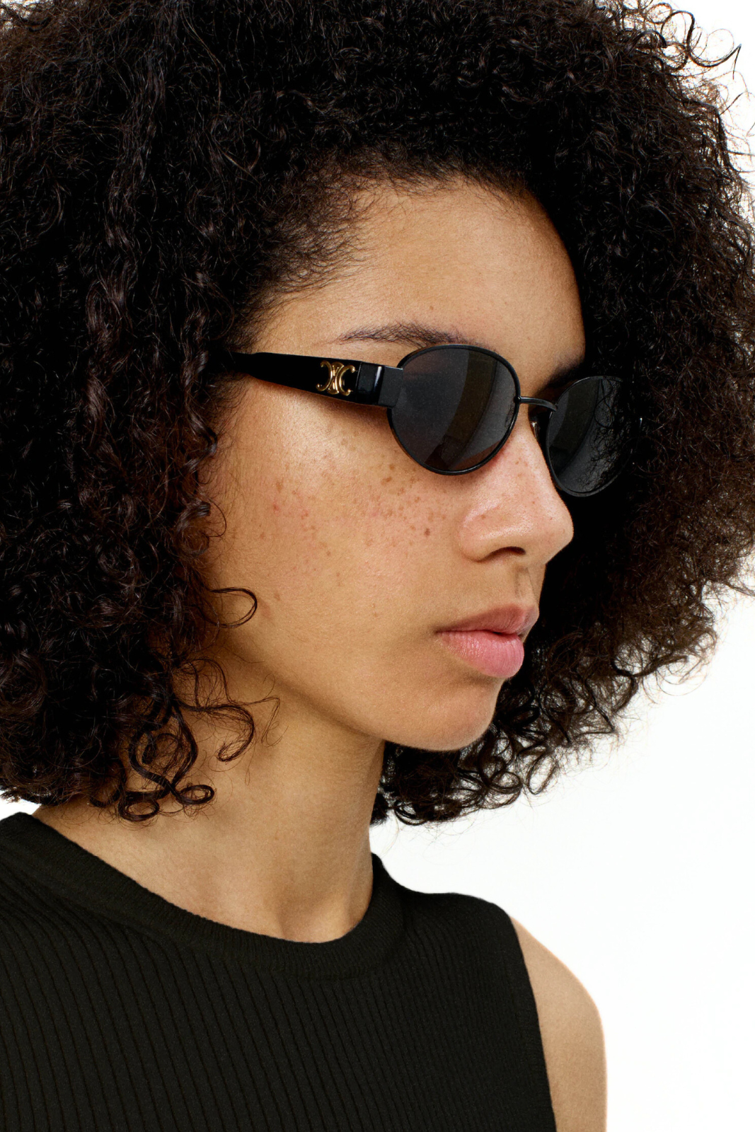 Celine Triomphe Metal 01 sunglasses in Metal