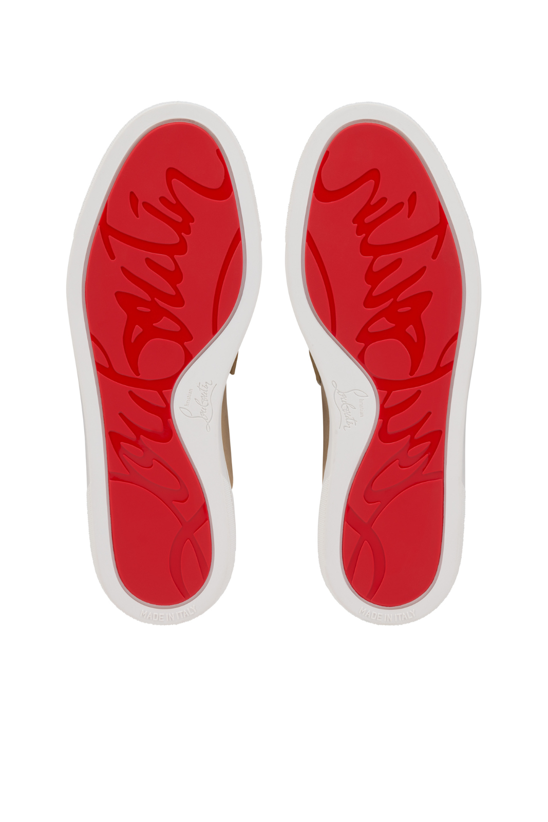 Christian Louboutin Chanme Donna Boat Shoes Reversed calf leather Lionne Women